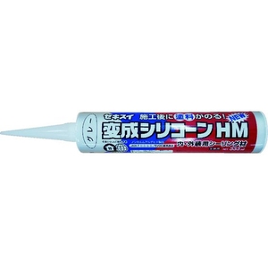 積水フーラー セキスイ変成シリコーンHM-New グレー 333ml グレー333-30～90℃カートリッジタイプ FC298FK-1375850-イメージ1