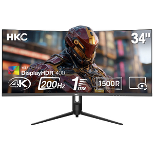 HKC 液晶ディスプレイ Gaming Monitor CG345U-イメージ1