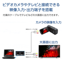 グリーンハウス GH-PDV10PT-BK ポータブルDVDプレーヤー ブラック