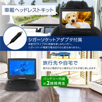 ポータブルDVDプレーヤー 黒 GH-PDV10NPT-BK グリーンハウス Amazon | グリーンハウス ポータブルDVDプレーヤー ブラック GH