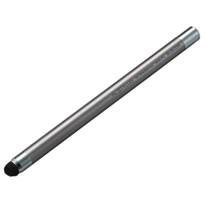 エレコム スマートフォン/タブレット用タッチペン AL.STYLUS グレー P-TPA02GY-イメージ1