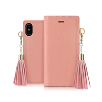 dreamplus iPhone XS Max用Tassel Jacket ピンク DP13613I65