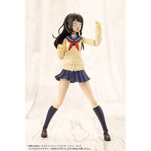 コトブキヤ 1/10 カスタマイズフェイス&デカールセット Vol．5 【らぐほのえりかデザイン 結城まどか用A】 JK058ｶｽﾀﾏｲｽﾞﾌｴｲｽﾃﾞｶ-ﾙVOL5-イメージ7
