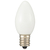 オーム電機 LED電球 E12口金 全光束15lm(0．5Wローソク球 装飾用) 電球色相当 LDC1L-H-E12 13-イメージ1