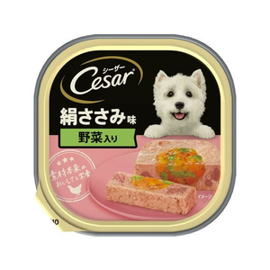 マースジャパン シーザー 絹ささみ味 野菜入り 100g FC109NA-CE11N-イメージ1