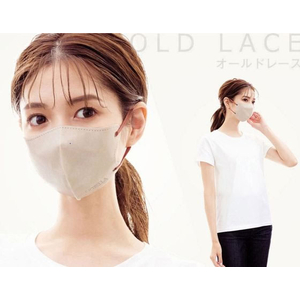 Ｌａ Ｂｅｌｌａ CICIBELLA 3D冷感マスク オールドレース 30枚入 BOX FCD631N-イメージ5