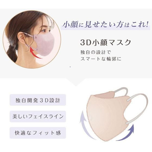Ｌａ Ｂｅｌｌａ CICIBELLA 3D冷感マスク オールドレース 30枚入 BOX FCD631N-イメージ6