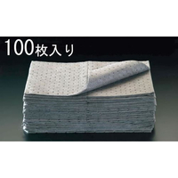 エスコ 410×510×3mm 吸収マット(油・液体用/100枚 FCJ652M-EA929DD-11