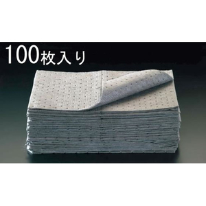 エスコ 410×510×3mm 吸収マット(油・液体用/100枚 FCJ652M-EA929DD-11-イメージ1