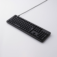 エレコム Leggero USB有線メカニカル フルキーボード ブラック TK-MC51UKLBK