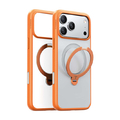 TORRAS iPhone17 Pro Max用 複合素材PC+TPUケース TORRAS OSTAND Q3 SPIN オレンジ X00FX2916