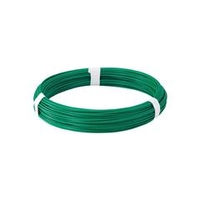 トラスコ中山 TRUSCO　カラー針金　ビニール被覆タイプ　グリーン　線径1．2mm TCW-12GN