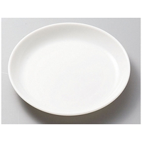 エンテック ポリプロ給食皿15cm (ホワイト) FC72043-NO.1711W