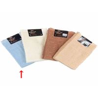 林 バラエティカラー フェイスタオル 2枚 ブルー FC864ST-FO801401