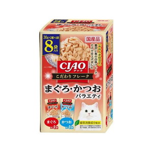 いなば CIAO こだわりフレーク まぐろ・かつおバラエティ 30g×8P FCD520H-イメージ1