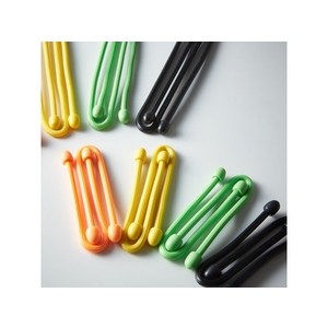トラスコ中山 TRUSCO カラフルフリータイ 4×300mm イエロー (2本入) イエロー4300 FC403GB-8563726-イメージ3