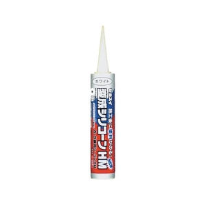 積水フーラー セキスイ変成シリコーンHM-New ホワイト 333ml ホワイト333-30～90℃カートリッジタイプ FC299FK-1071201-イメージ1