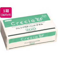 クレシア クレシアEF ハンドタオル ソフトタイフ 200組×30パック 1箱(30パック) F81024437005