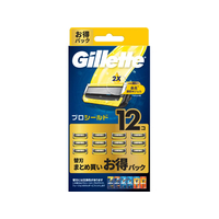 Ｐ＆Ｇ ジレット プロシールド 替刃 お得パック 12個 FCK843D