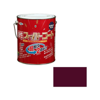 アサヒペン 油性スーパーコート 1.6L ブラウン FC382NV