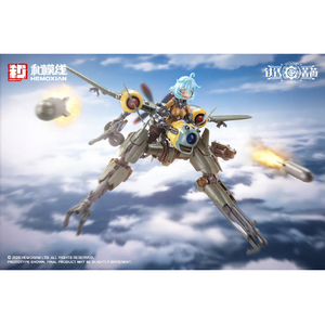 コトブキヤ GN325 ランデ・コスキネン & RTP-10A 鋒刃 高速可変戦機 GN325ﾗﾝﾃﾞｺｽｷﾈﾝRTP10Aﾎｳｼﾞﾝ-イメージ18