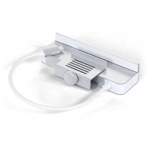 SATECHI USB-C Clamp Hub for 24" iMac (Silver) PST-UCICHS-イメージ2