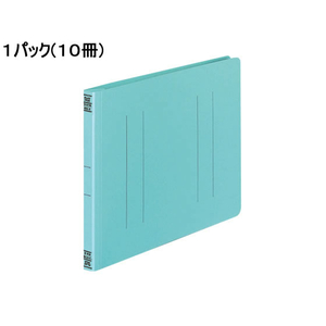 コクヨ フラットファイルV B5ヨコ とじ厚15mm 青 10冊 1パック(10冊) F835594-ﾌ-V16B-イメージ1
