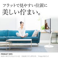 ナカムラ WLTVL4111F ~55V型対応 WALL TVスタンド A2フラットベース ナカムラ WLTVL4111F ~55V型対応 WALL TVスタンド A2フラットベース