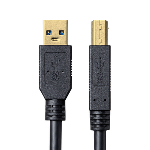 サンワサプライ USB3．0ケーブル 1m ブラック KU30-10BKK-イメージ4