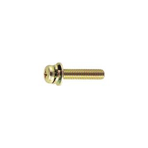 トラスコ中山 TRUSCO　ナベ頭組込ネジ　クロメートP－3　サイズM4X10　130本入 B50-0410-イメージ1