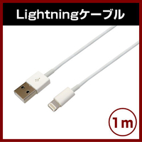 タイムリー Lightning USBケーブル 1．0m ホワイト UC-LN100W