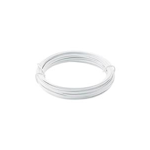 トラスコ中山 TRUSCO　カラー針金　小巻タイプ・18番手　白　線径1．2mm TCWS-12W-イメージ1