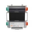 マックス ビーポップ インクリボンカセット 100タイプ 紙ラベル用 SL-R181RCカミヨウクロ FCJ318T-IL92315