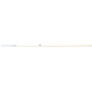 トラスコ中山 TRUSCO 塗装用平筆 5本組 アクリル 2号 2号165mm3mmアクリル樹脂繊維 FC020JM-8188079-イメージ1