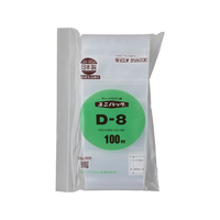 生産日本社（セイニチ） 生産日本社(セイニチ)/120×85mm ポリ袋(チャック付/100枚) FCJ772M-EA944CA-120A
