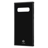 レイアウト Galaxy S10用耐衝撃ガラス TETRA ブラック RT-GS10T2B/B