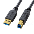 サンワサプライ USB3．0ケーブル 1．5m ブラック KU30-15BKK