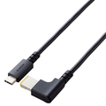 エレコム ノートPC用充電ケーブル(USB Type-C/DC角コネクター/60W) ブラック DC-PDL20BK
