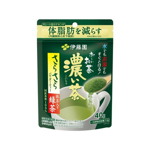 伊藤園 お～いお茶 濃い茶 さらさら抹茶入り緑茶 40g F381253-イメージ1