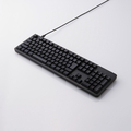 エレコム Leggero USB有線メカニカル フルキーボード ブラック TK-MC51UKPBK
