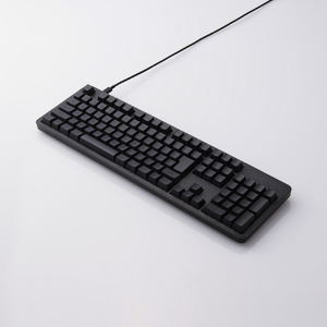 エレコム Leggero USB有線メカニカル フルキーボード ブラック TK-MC51UKPBK-イメージ1