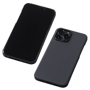 ディーフ iPhone 13 Pro Max用Ultra Slim & Light Case DURO マットブラック DCS-IPD21LKVMBK-イメージ1
