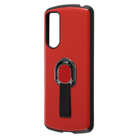 レイアウト Xperia 5 II用耐衝撃ケース ProCa+TailRing レッド RT-RXP5M2AC5/R