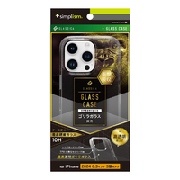 トリニティ iPhone 16 Pro用[GLASSICA] 背面ゴリラガラスケース クリア TR-IP24M3-CGC-GOCCCL