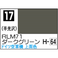 GSIクレオス Mr．カラー RLM71 ダークグリーン【C17】 C17RLM71ﾀﾞ-ｸｸﾞﾘ-ﾝN