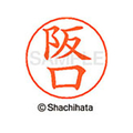 シヤチハタ ネームペン用ネーム シルバー 既製 阪口 FC46949-X-GPS-1178