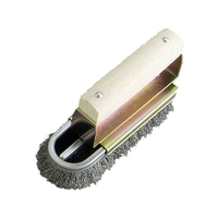 バーテック バーサルブラシ アイロンタイプ 10本入 ワイヤー6D3-1 FC038LD-1267100