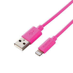 エレコム スタンダードLightningケーブル(0.5m) ピンク MPA-UAL05PN エレコム スタンダードLightningケーブル(0.5m) ピンク MPA-UAL05PN