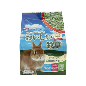 ナチュラルペット アニマルファーム おいしい牧草 500g FC416RW-イメージ1