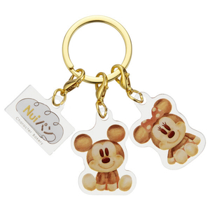 タカラトミーアーツ ディズニーキャラクター/Nuiパン/3連アクリルキーホルダー/ キャラクターパン(すわり) NUIﾊﾟﾝ3ﾚﾝｷ-ﾎﾙﾀﾞ-ｷﾔﾗﾊﾟﾝｽﾜﾘ-イメージ1